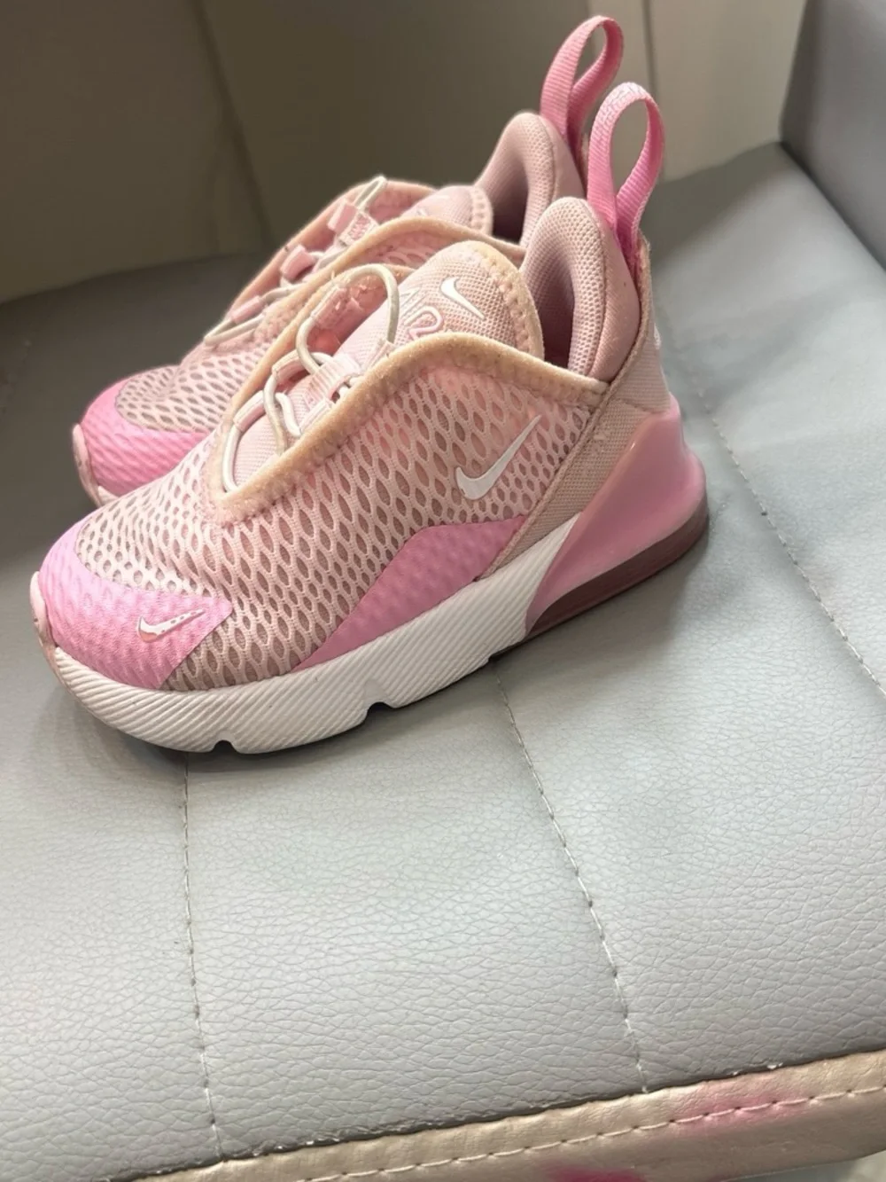 Nike Toddler Pink Mesh Slip-On Athletic Sneakers